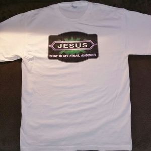( SOLD ) Jesus That Is My Final Answer Shirt